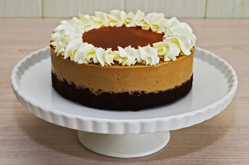 Salted Caramel Macchiato Cake